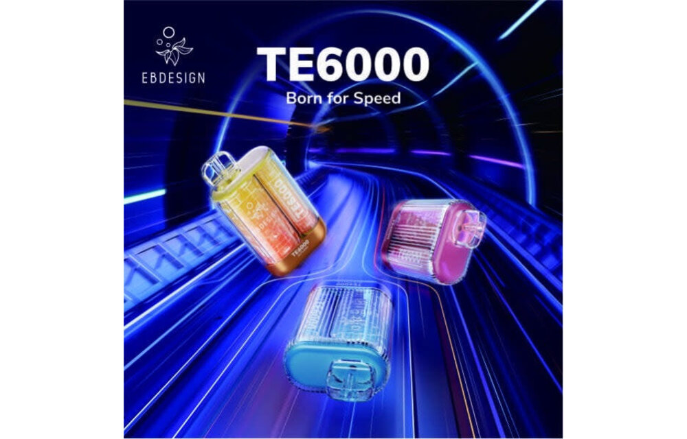 EB Design - Disposable Vape Rechargable 4% Nicotine TE6000