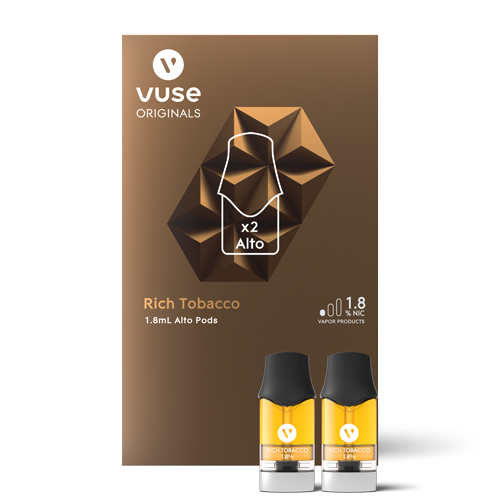 VUSE Refillable Pod Cartridge ALTO RichTobacco 1.8 (2pk 1.8ml) TGR