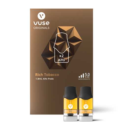 VUSE - Refillable Pod Cartridge ALTO Rich Tobacco 5% (2pk 1.8ml)