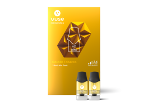VUSE - Refillable Pod Cartridge ALTO Golden Tobacco 2.4% (2pk 1.8ml)