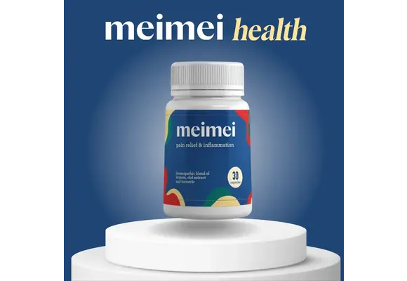 Mei Mei - Natural Menstrual Period Cramp Pain Relief Capsules 30ct