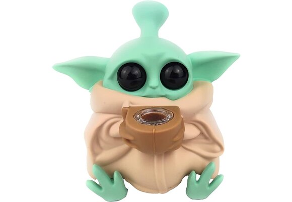 TGR - Silicone Grogu Water Pipe