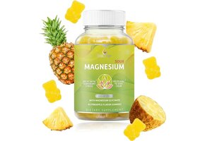 BeLive - Magnesium Glycinate Gummies Pinapple 60ct