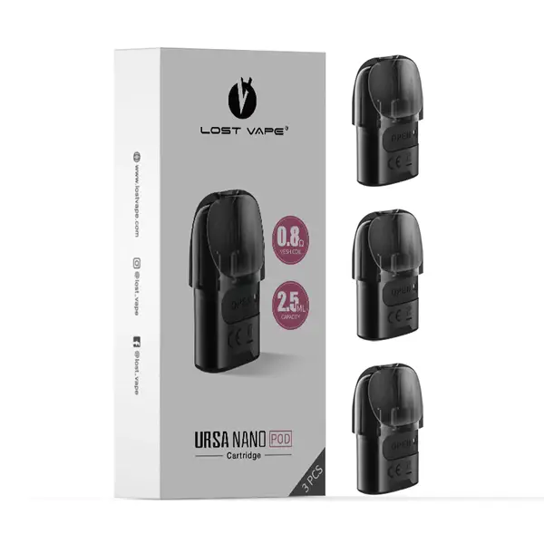 Lost Vape - URSA Replacement Pods 0.8 mesh