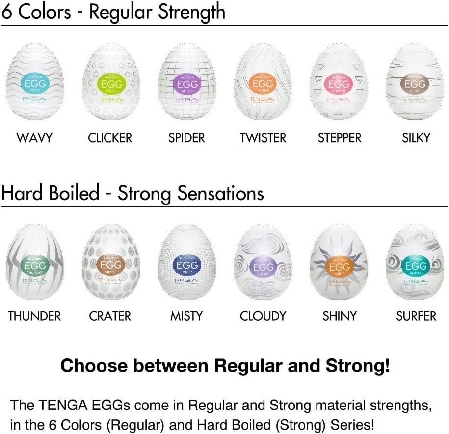 Adult Sex Toy - Best Tenga Egg Male Masturbator Shiny