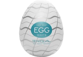 Adult Sex Toy - Best Tenga Egg Male Masturbator Wavy II