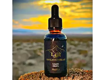Lajit - Shilajit Himalayan Liquid Drops 30ml