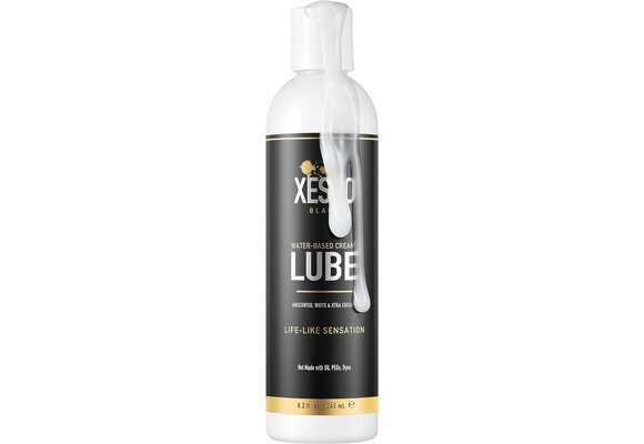 Sexual Lubricant - XESSO Water Based Creamy Lube, Unscented 8.3 Fl Oz