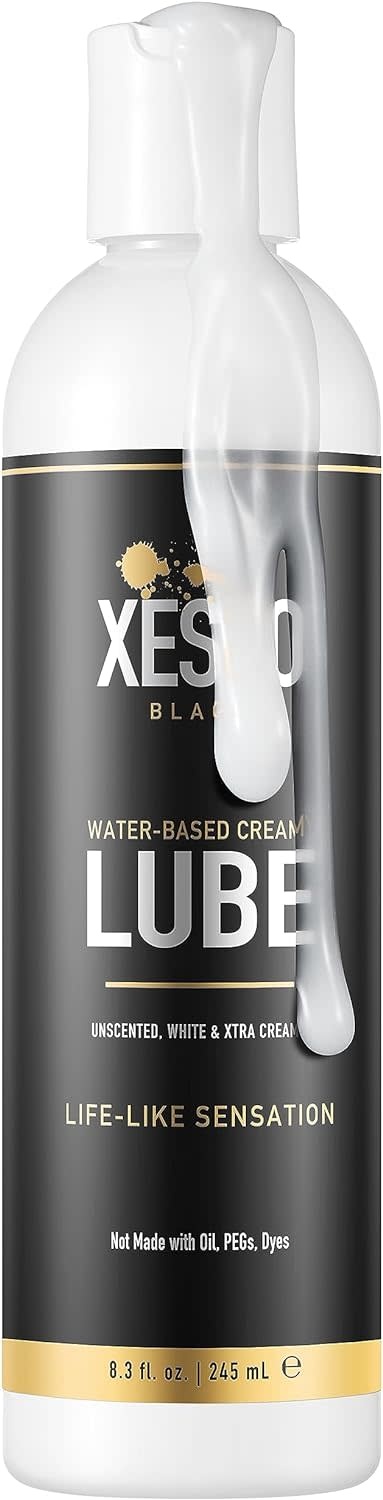 Sexual Lubricant - XESSO Water Based Creamy Lube, Unscented 8.3 Fl Oz
