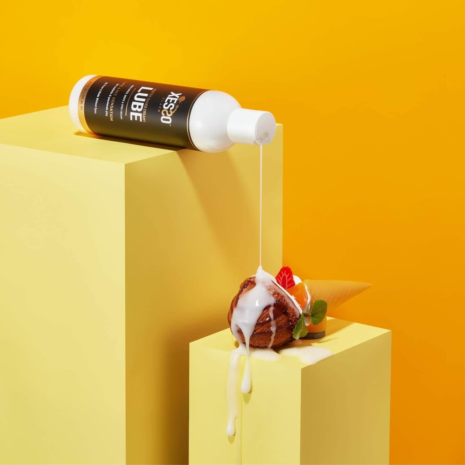 Sexual Lubricant - XESSO Water Based Creamy Lube, Unscented 8.3 Fl Oz