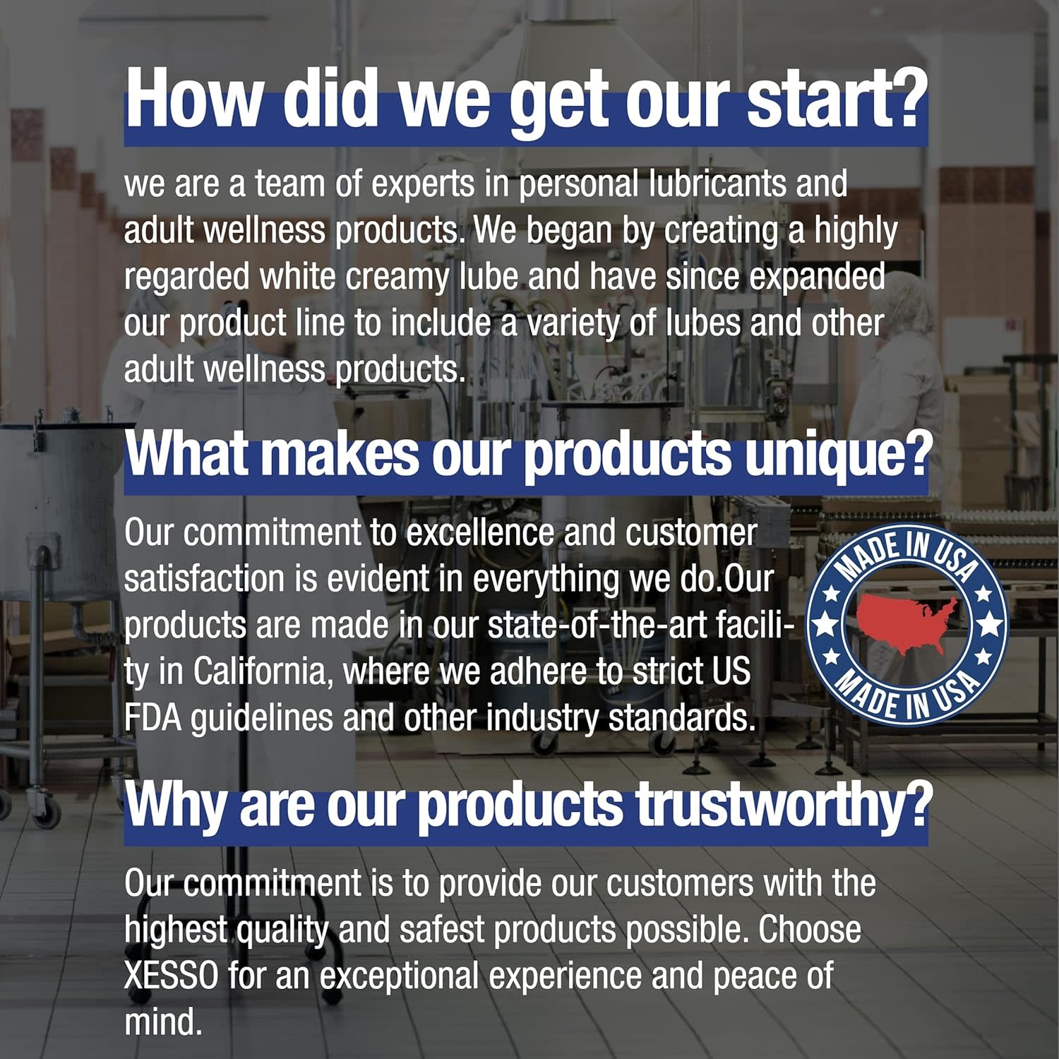 Sexual Lubricant - XESSO Water Based Creamy Lube, Unscented 8.3 Fl Oz