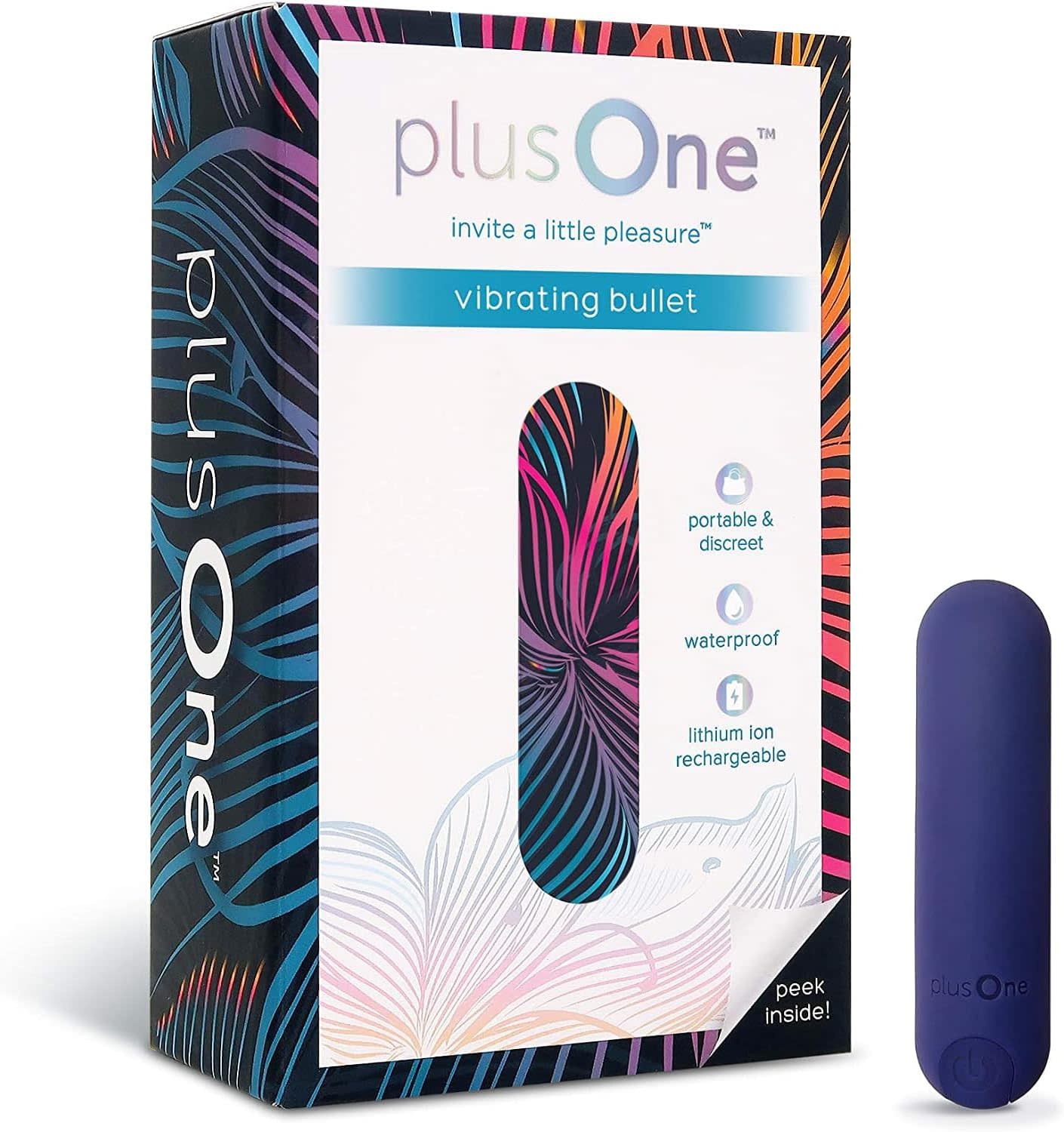 Adult Sex Toys - PlusOne Mini Bullet Vibrator Purple