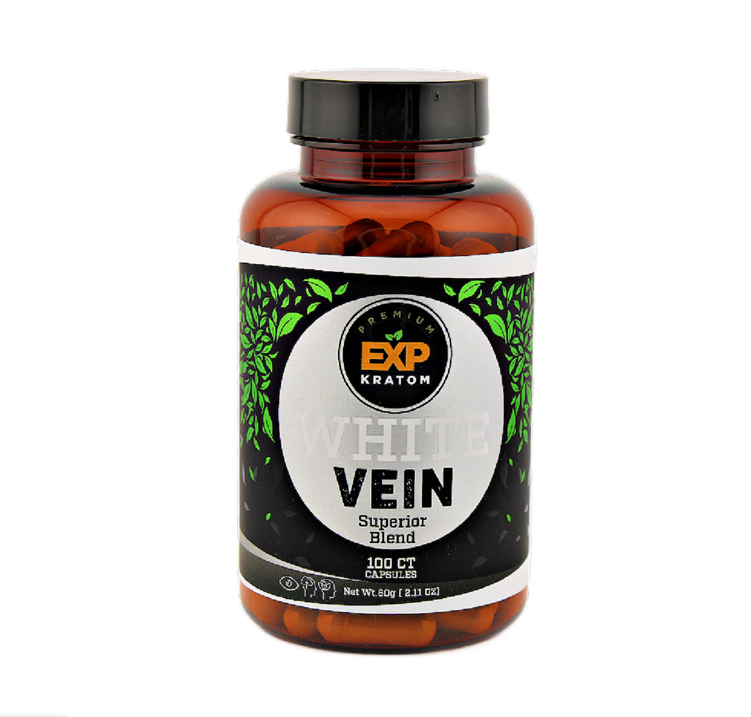 Experience Botanicals - Superior Blend Kratom Capsules 100ct