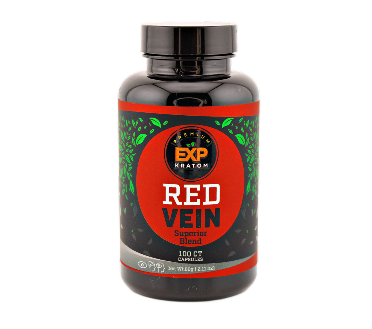 Experience Botanicals - Superior Blend Kratom Capsules 100ct