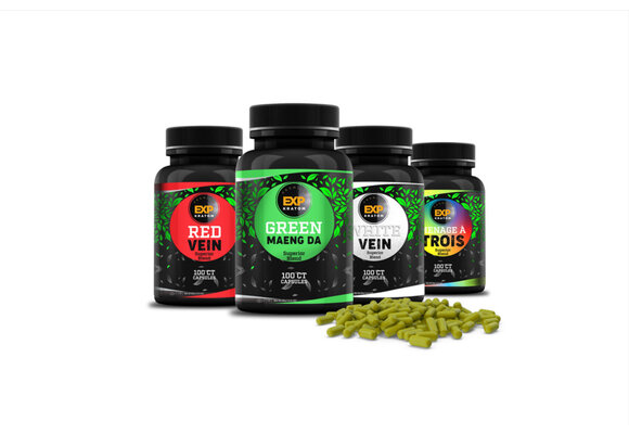 Experience Botanicals - Superior Blend Kratom Capsules 100ct