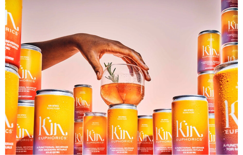 Kin Euphorics - Functional Cordyceps Beverage Caffeinated 8oz