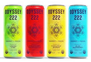 Odyssey - Sparkling Mushroom Elixir 222 Caffeine 222mg 12oz