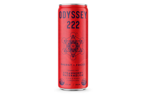 Odyssey - Sparkling Mushroom Elixir 222 Caffeine 222mg 12oz