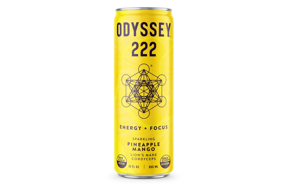 Odyssey - Sparkling Mushroom Elixir 222 Caffeine 222mg 12oz