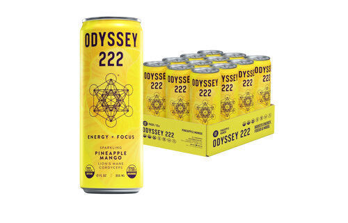 Odyssey - Sparkling Mushroom Elixir 222 Caffeine 222mg 12oz