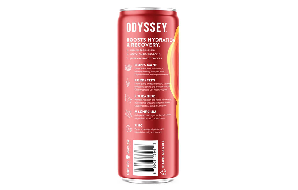 Odyssey - Sparkling Functional Elixir REVIVE Caffeine 0mg 12oz