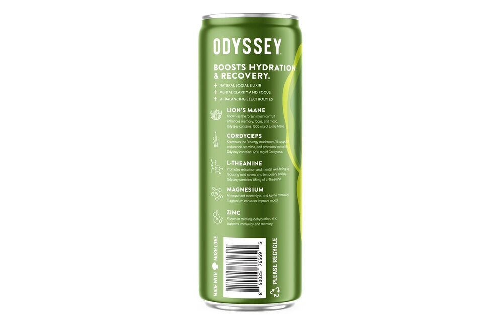 Odyssey - Sparkling Functional Elixir REVIVE Caffeine 0mg 12oz