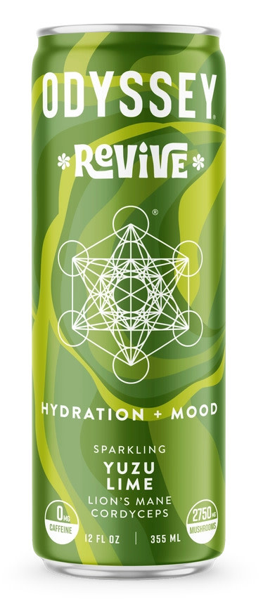 Odyssey - Sparkling Functional Elixir REVIVE Caffeine 0mg 12oz