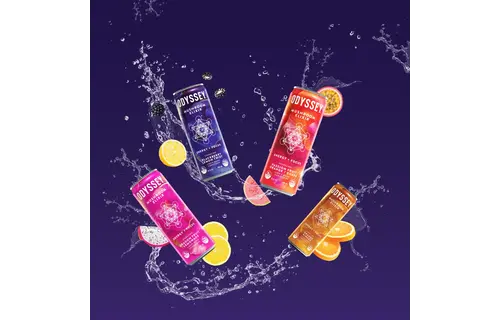 Odyssey - Sparkling Mushroom Elixir Caffeine 85mg 12oz