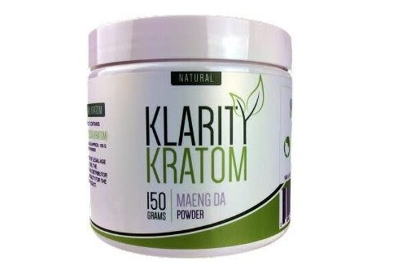 Klarity - Kratom Powder Green Vein Maeng Da 150g