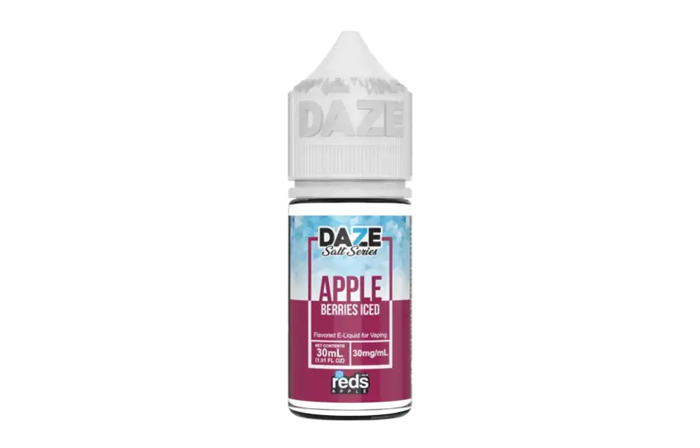 7 Daze - Iced Reds Apple Vape Juice Salt Series 30ml