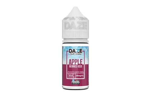 7 Daze - Iced Reds Apple Vape Juice Salt Series 30ml