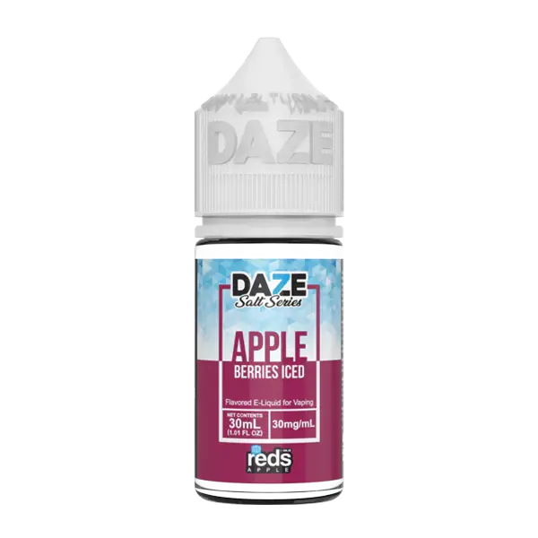 7 Daze - Iced Reds Apple Vape Juice Salt Series 30ml