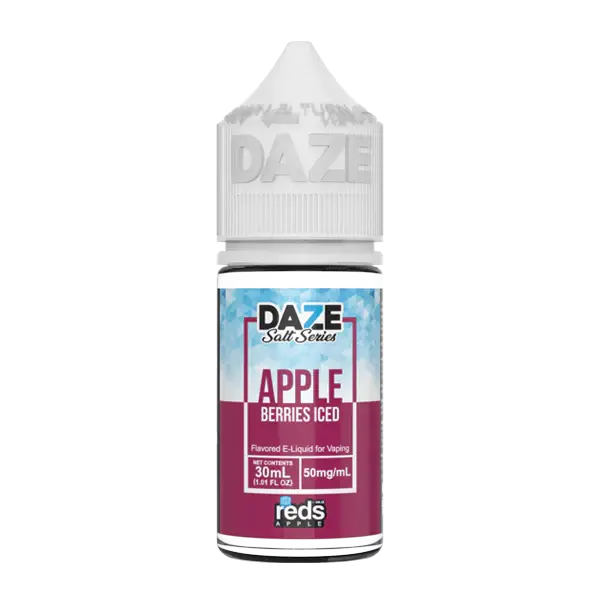 7 Daze - Iced Reds Apple Vape Juice Salt Series 30ml
