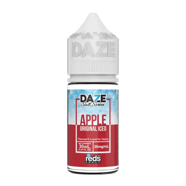 7 Daze - Iced Reds Apple Vape Juice Salt Series 30ml