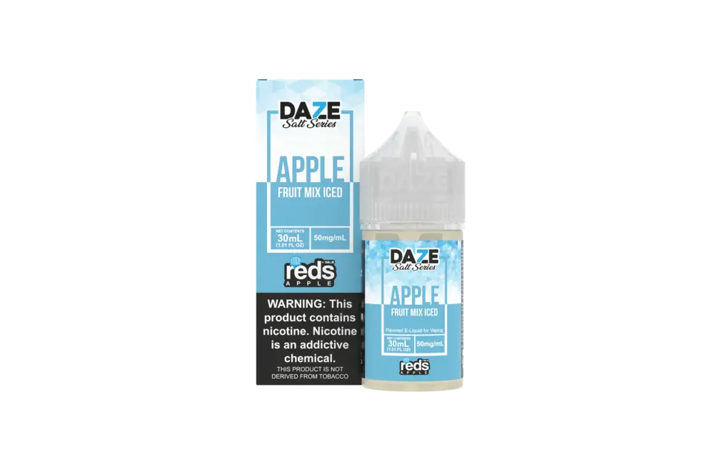 7 Daze - Iced Reds Apple Vape Juice Salt Series 30ml