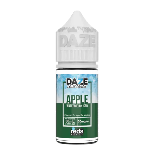 7 Daze - Iced Reds Apple Vape Juice Salt Series 30ml