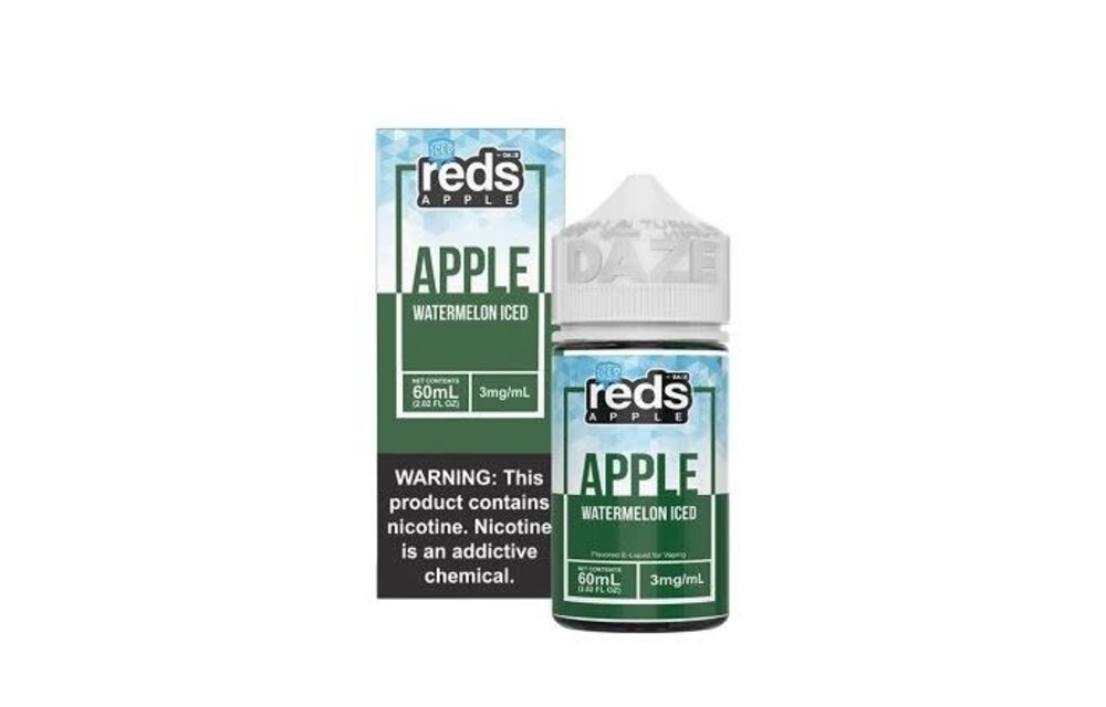 Reds - Vape Juice Apple Watermelon Iced 60ml 6mg