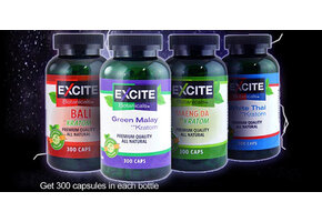 Excite Botanicals - Kratom Capsule White Thai 500ct