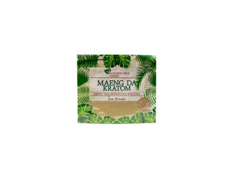 Remarkable Herbs - Kratom Powder Green Vein Maeng Da 1oz