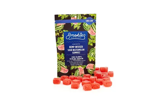 Smokiez - CBD Edible Gummies 750mg CBD 300mg CBN 30ct