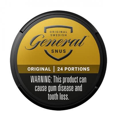 General - Snus Swedish 24ct