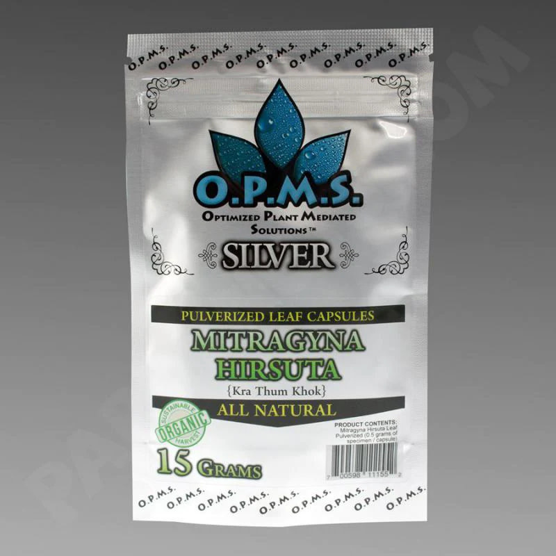 OPMS - Supplement Capsules Silver Mitragyna Hirsuta 15g