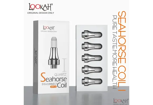 LOOKAH - Seahorse Coil Quartz I 5pk
