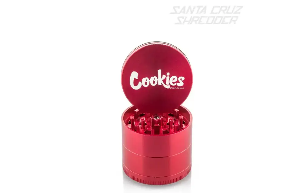 Santa Cruz Shredder - Grinder Heavy Duty Aluminum Cookies Medium 4pc