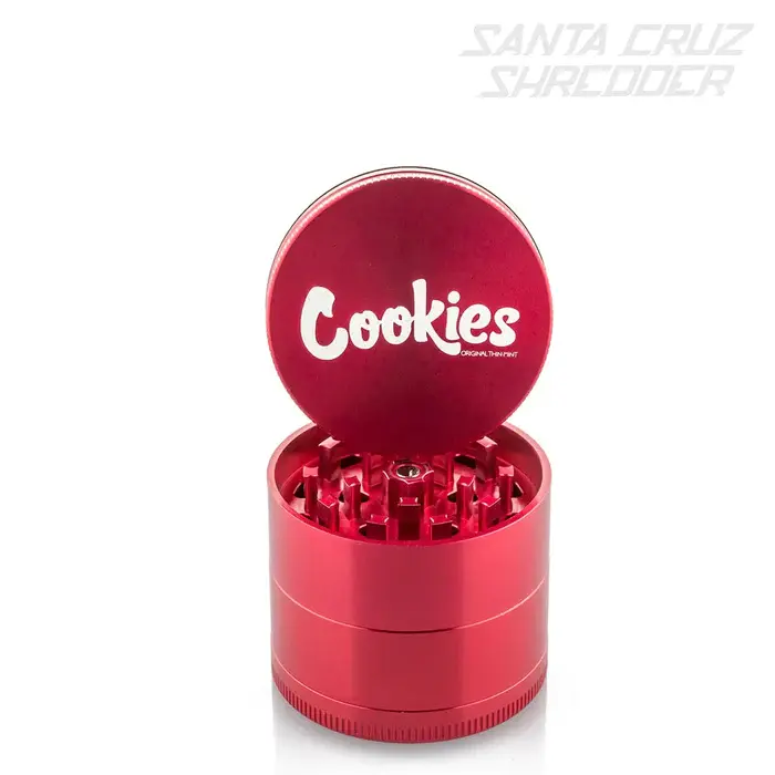 Santa Cruz Shredder - Grinder Heavy Duty Aluminum Cookies Medium 4pc