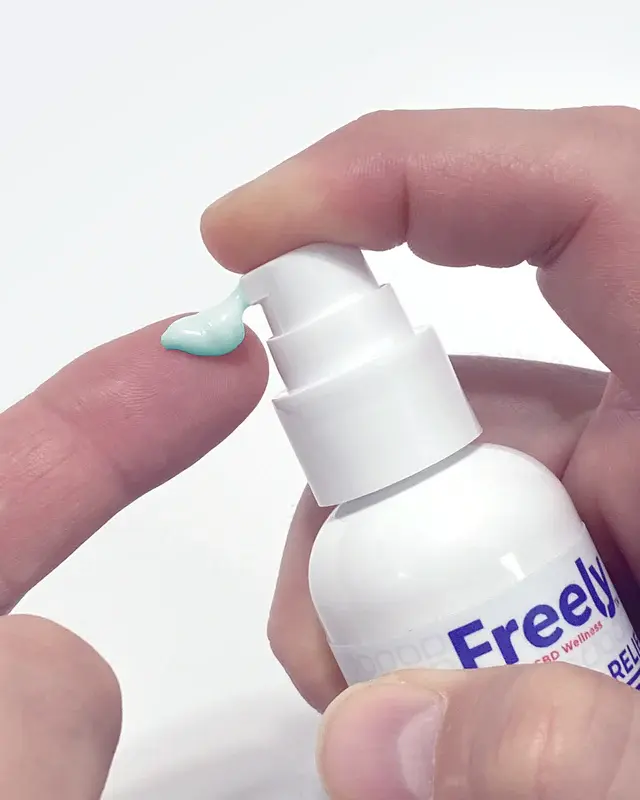 Freely - Broad Spectrum Relief Cream CBD + CBG w/ Cooling Menthol 2oz