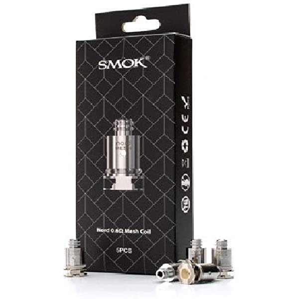 Smok Nord Regular DC Coils 0.6 ohms TGRNOW Smoke Vape Delivery Los Angeles