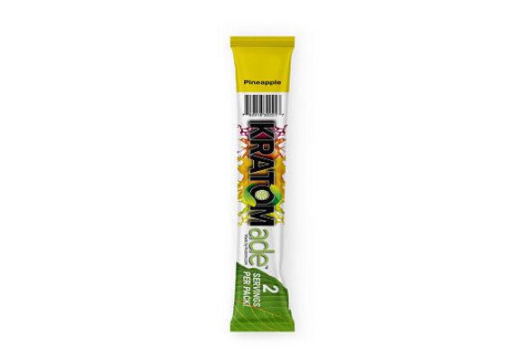 Kratomade - Kratom Drink Mix Powder Pineapple 100mg