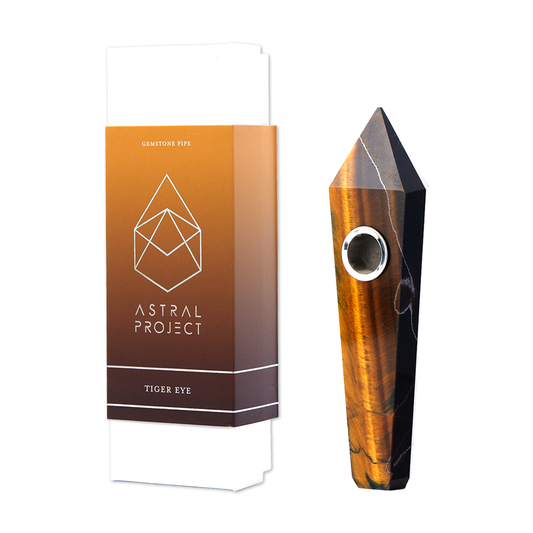 Astral Project - Gemstone Hand Pipe