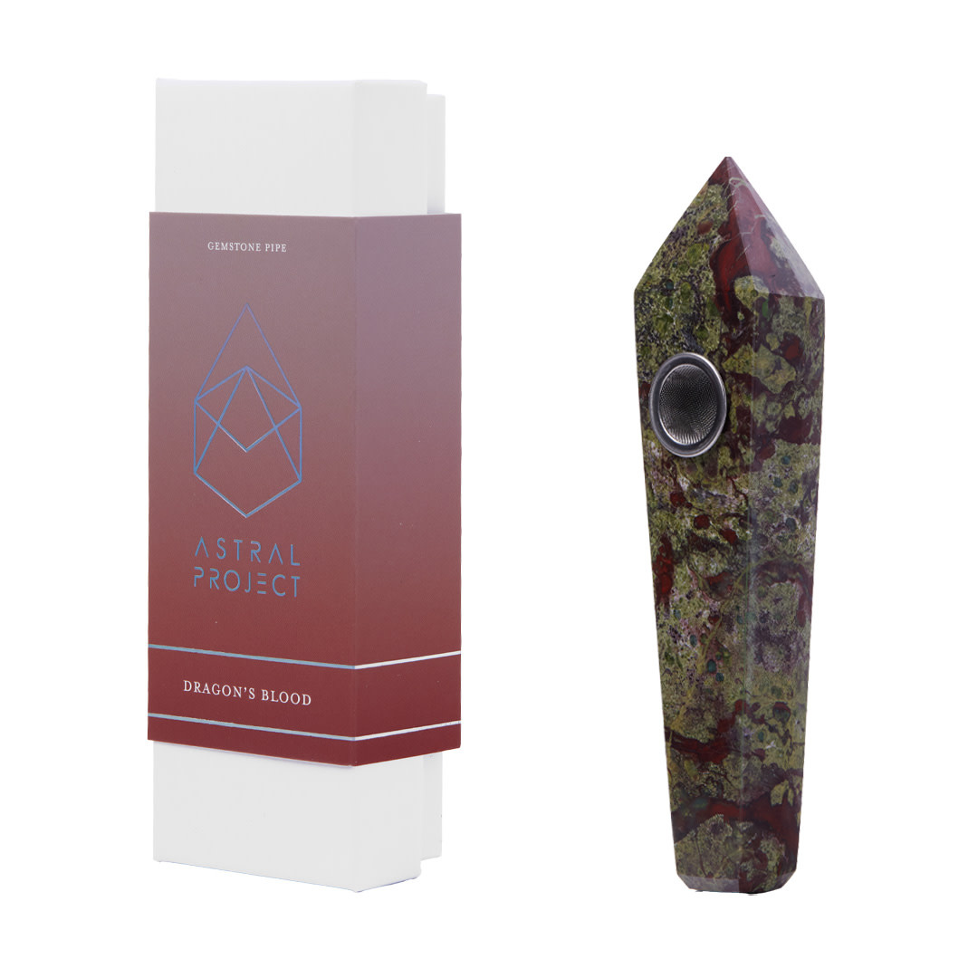 Astral Project - Gemstone Hand Pipe